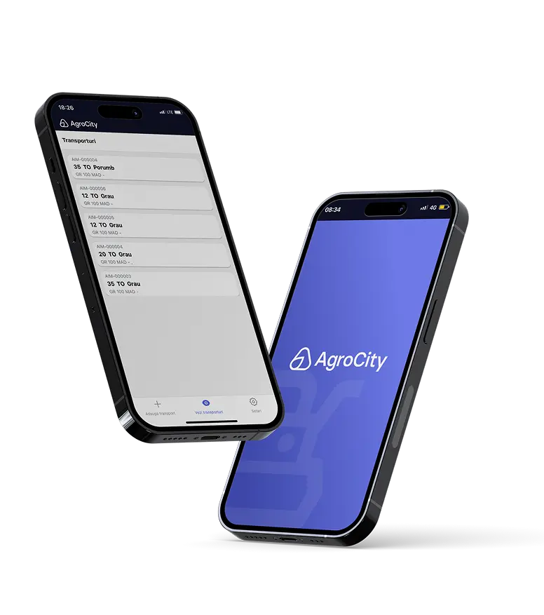 Prezentare aplicație mobilă AgroCity