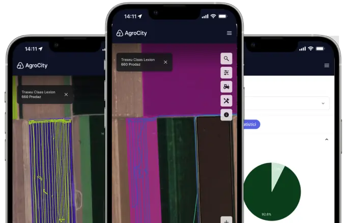 Aplicațiile AgroCity pe dispozitive mobile